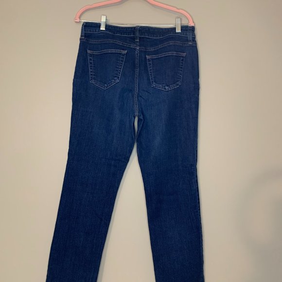 St. John's Bay Straight Leg Jeans Size 10 #3 - Picture 2 of 3